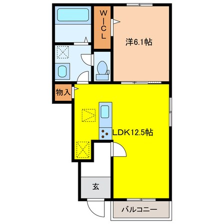 シルキー　ピークの物件間取画像